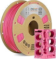 Vista 11 de Overture PLA Plus (PLA+) Filamento de 1/16 pulgadas, dureza mejorada con rollo PLA, con superficie de construcción 3D de 7.87 × 7.87 pulgadas, PLA