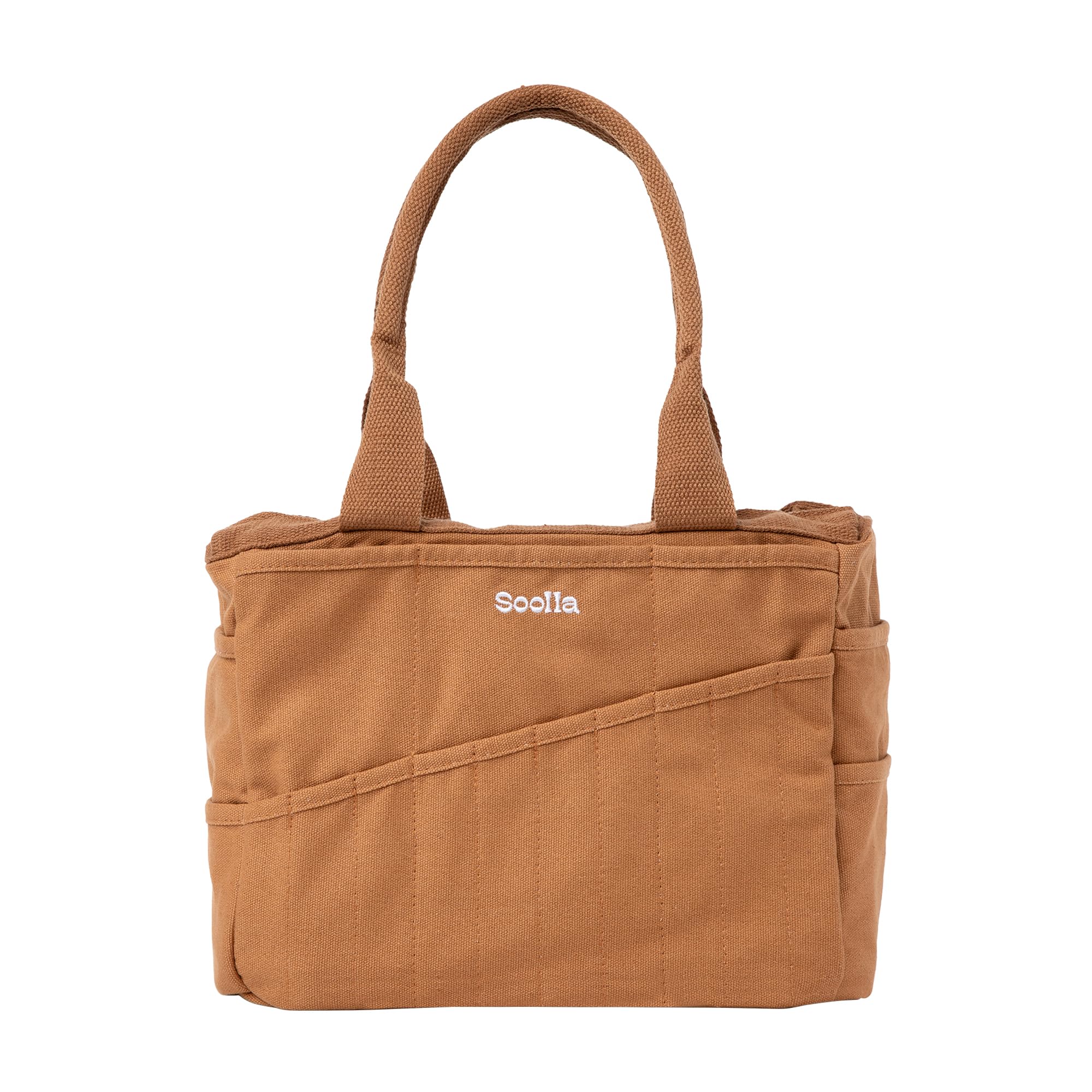 Soolla Borsa da studio: borsa per attrezzi in ceramica, contenitore per forniture artistiche, organizer per filati per maglieria, progetti all'uncinetto e borsa per artigianato lavabile, 30 tasche