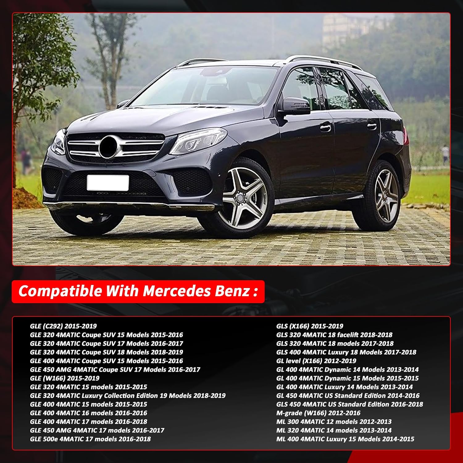 Engine Coolant Tube Hose Pipe 2012-2019 For Benz ML350 GLE320 GLE43 GLE320 GLE450 Radiator Coolant Hose Compatible with Mercedes-Benz Replacement # 1665000875 A1665000875