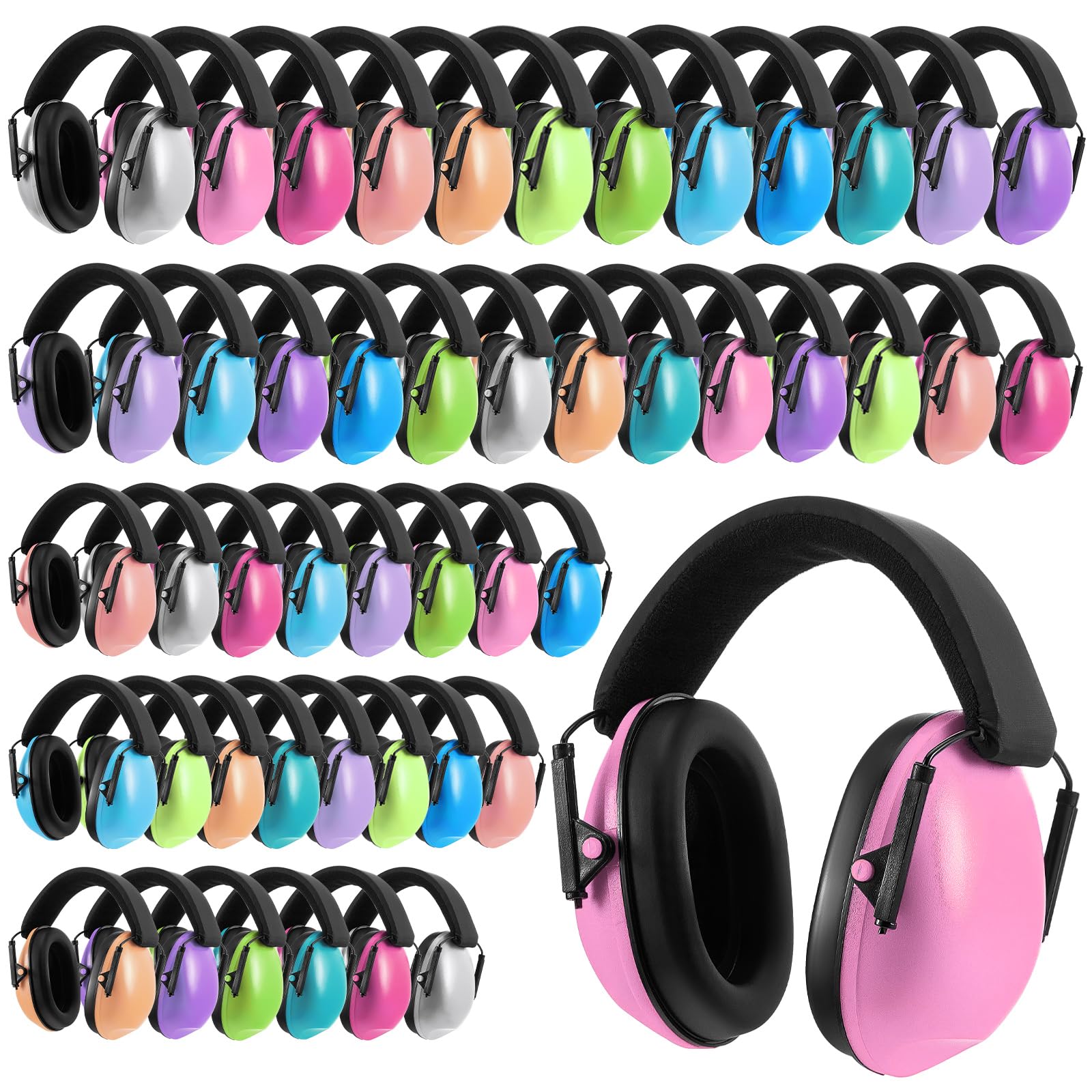 Amylove Auriculares de protección auditiva para niños, reducción de ruido, cancelación de ruido, protección auditiva de 27 dB