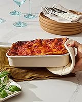 Vista 8 de Caraway Molde rectangular pequeño antiadherente de 9" x 6.5", no tóxico, sin PTFE ni PFOA, núcleo de acero aluminizado, bandeja para hornear