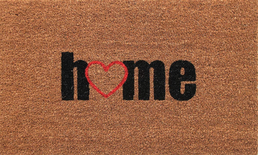 Coco&Coir Everything in a nutshell Vendor_Love Home Felpudo, marrón, 45 cm x 75 cm