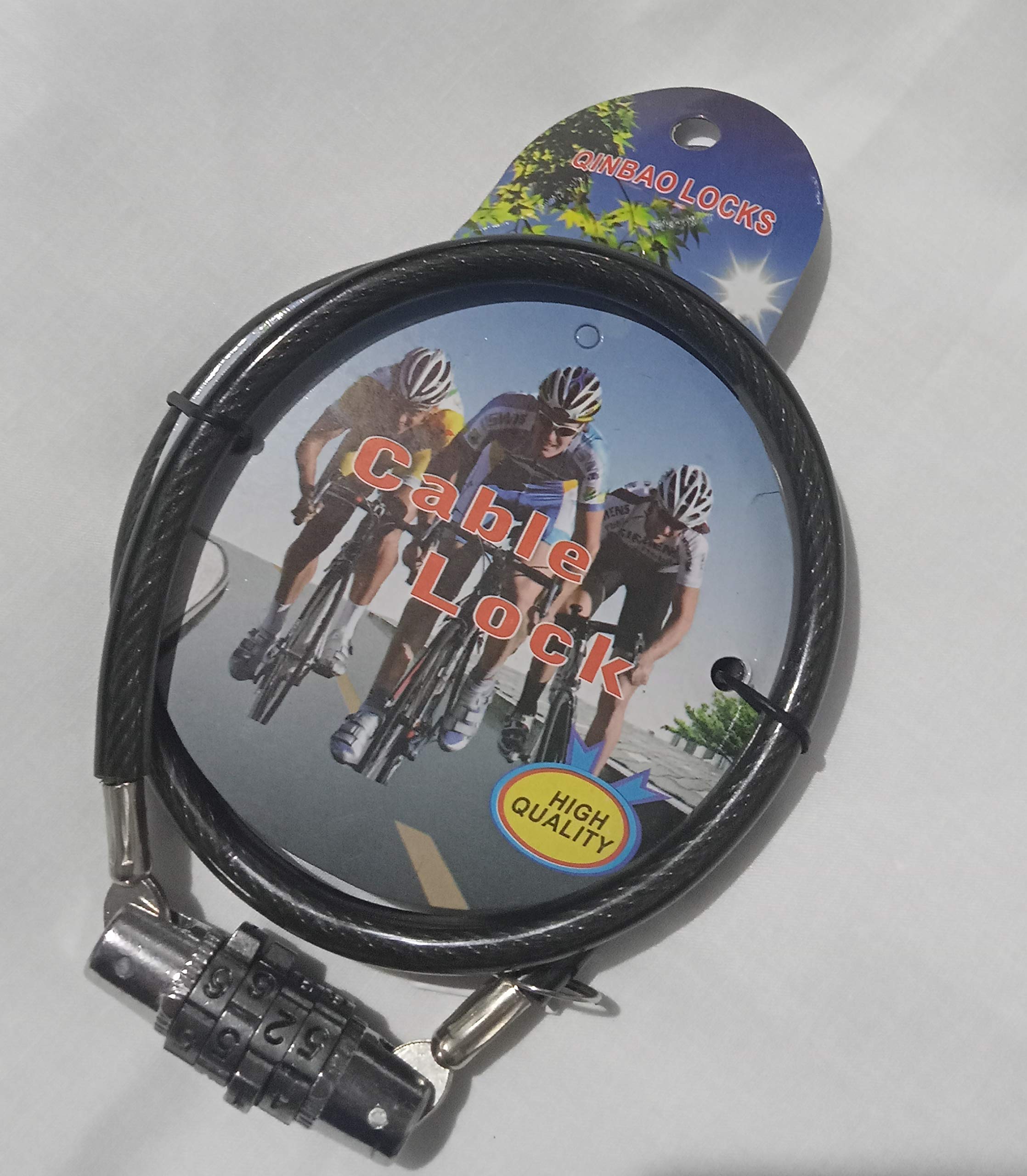 Nanak QINBAO Bicycle Cable Number Lock(Multicolour) (B08LQVN43K) Amazon Price History, Amazon Price Tracker