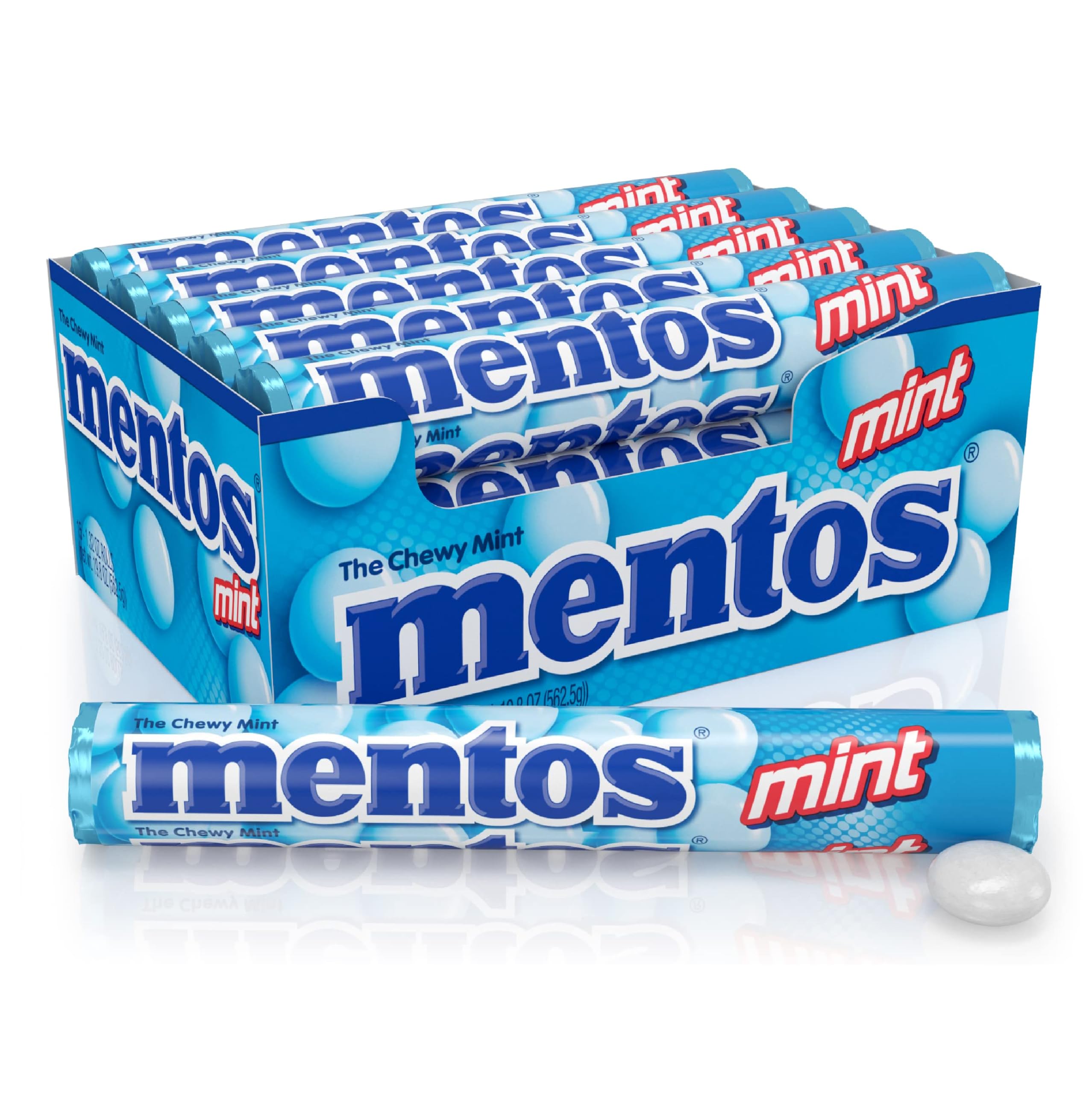 See full amazon price history chart for Mentos Chewy Mint Candy Roll, Mint Flavour Pack Of 14, (14x29g) Mentos Chewy Mint Candy Roll, Mint Flavour Pack Of 14, (14x29g) (B0D47T6S9K) Amazon Price History, Amazon Price Tracker