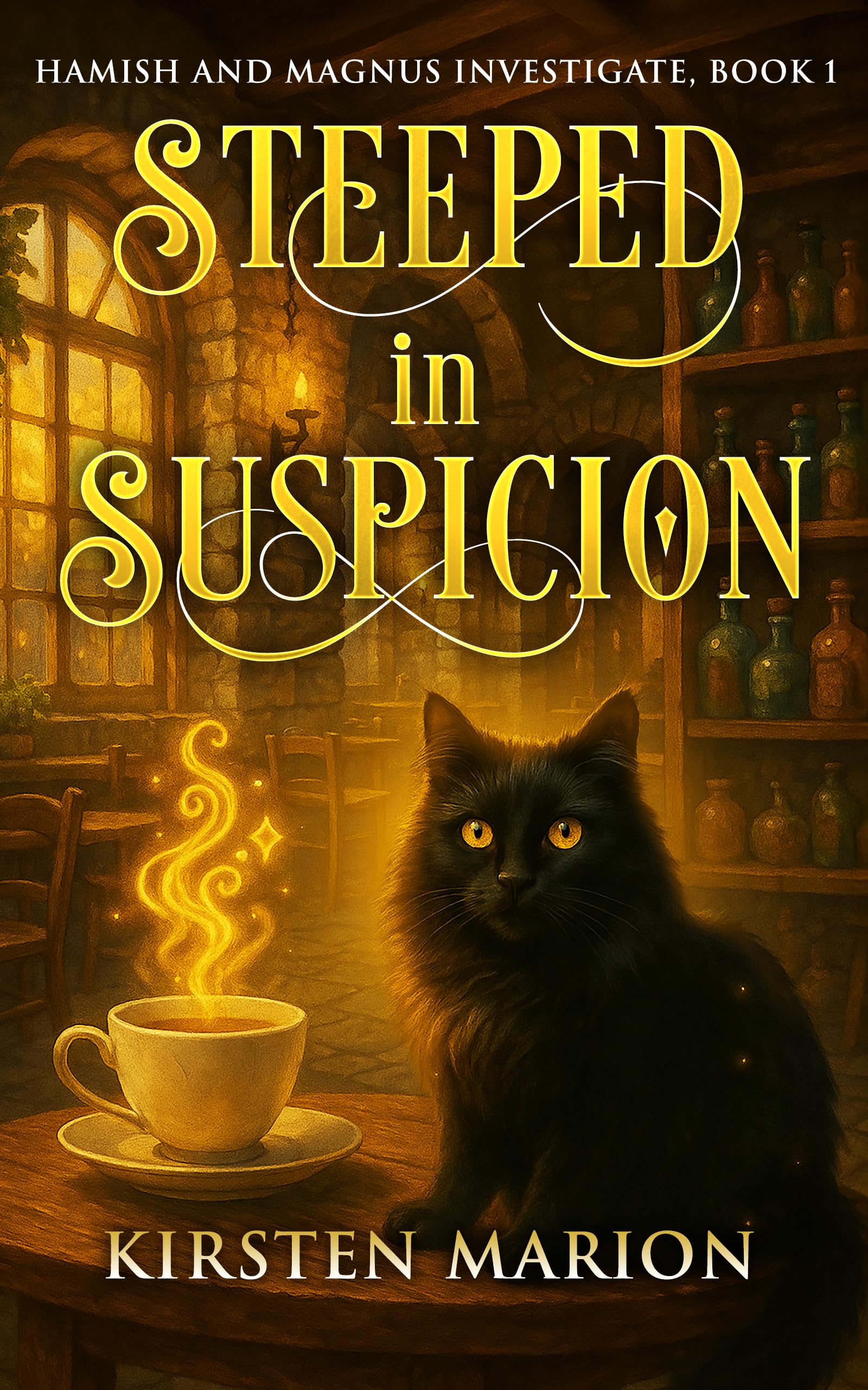 Steeped in Suspicion: A Rowanswood Cozy Fantasy Mystery