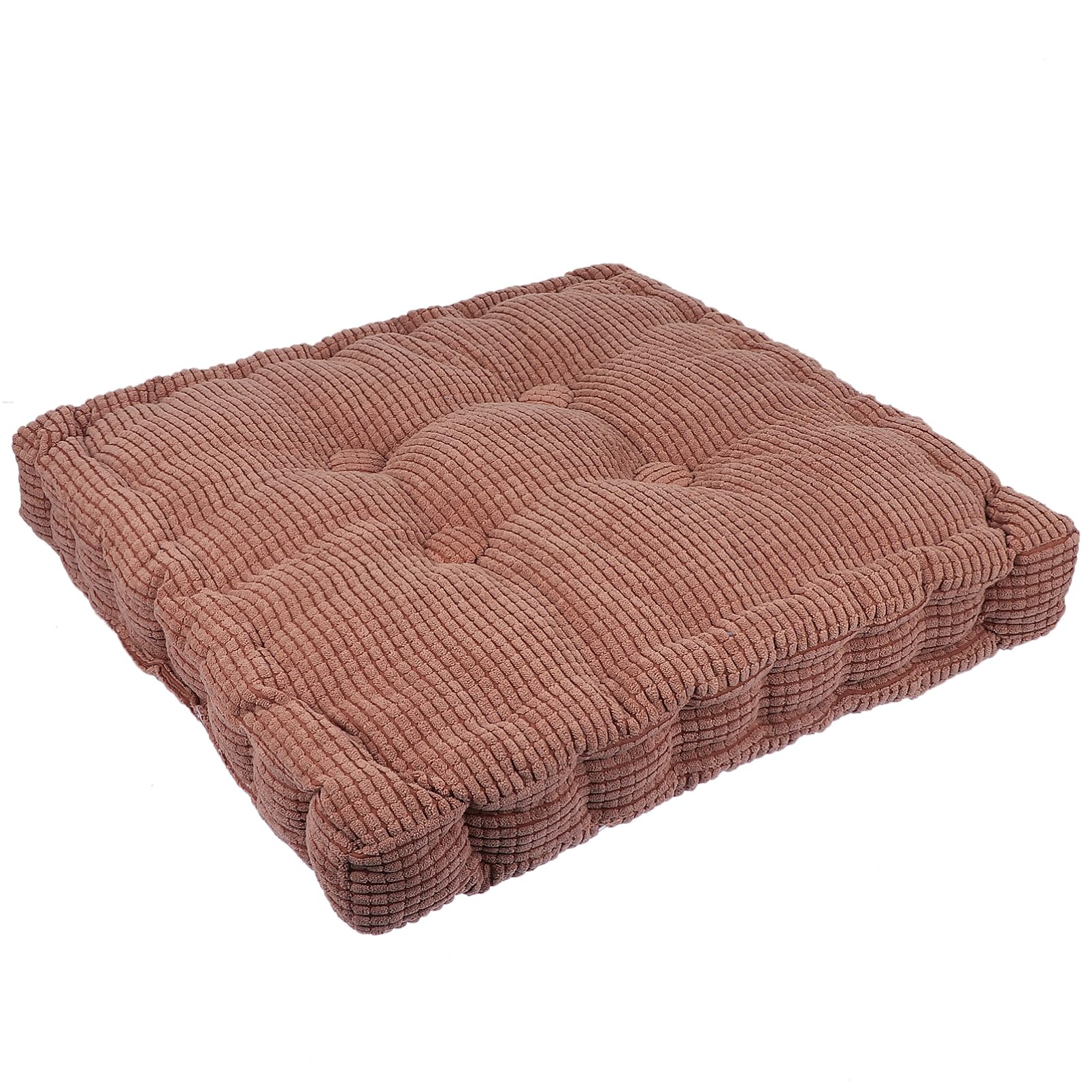 Coussin de siège carré antidérapant mousse épaisse pour chaise de salon