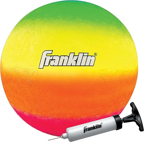 Franklin Sports VIBE Kids Sports + Playground Balls - Pelotas deportivas para interiores y exteriores para niños, pelota de fútbol, voleibol +