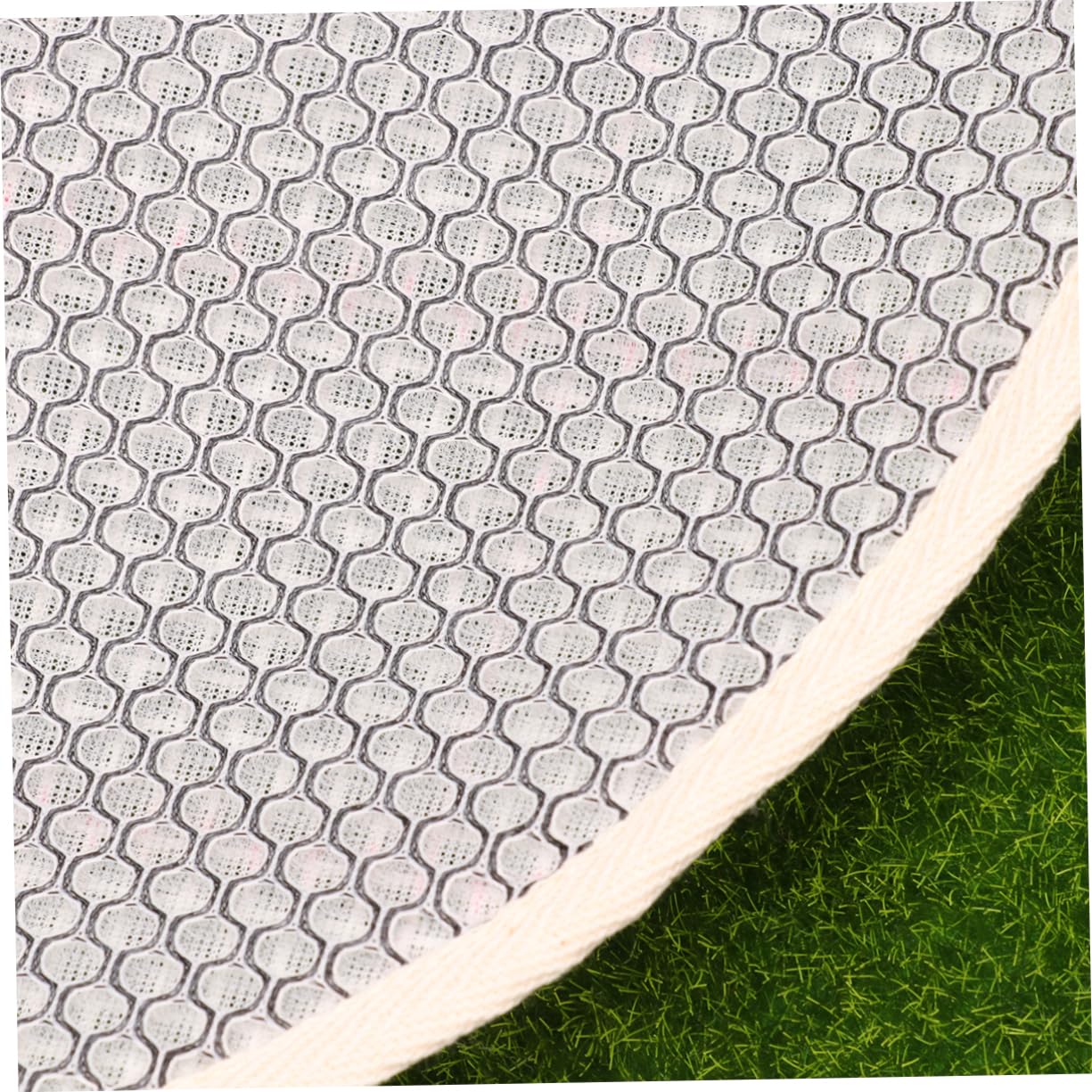 DOITOOL Sturdy DIY Carpet Base Cloth for Rug Making Novelty Rug Hooking Material (38x38cm)