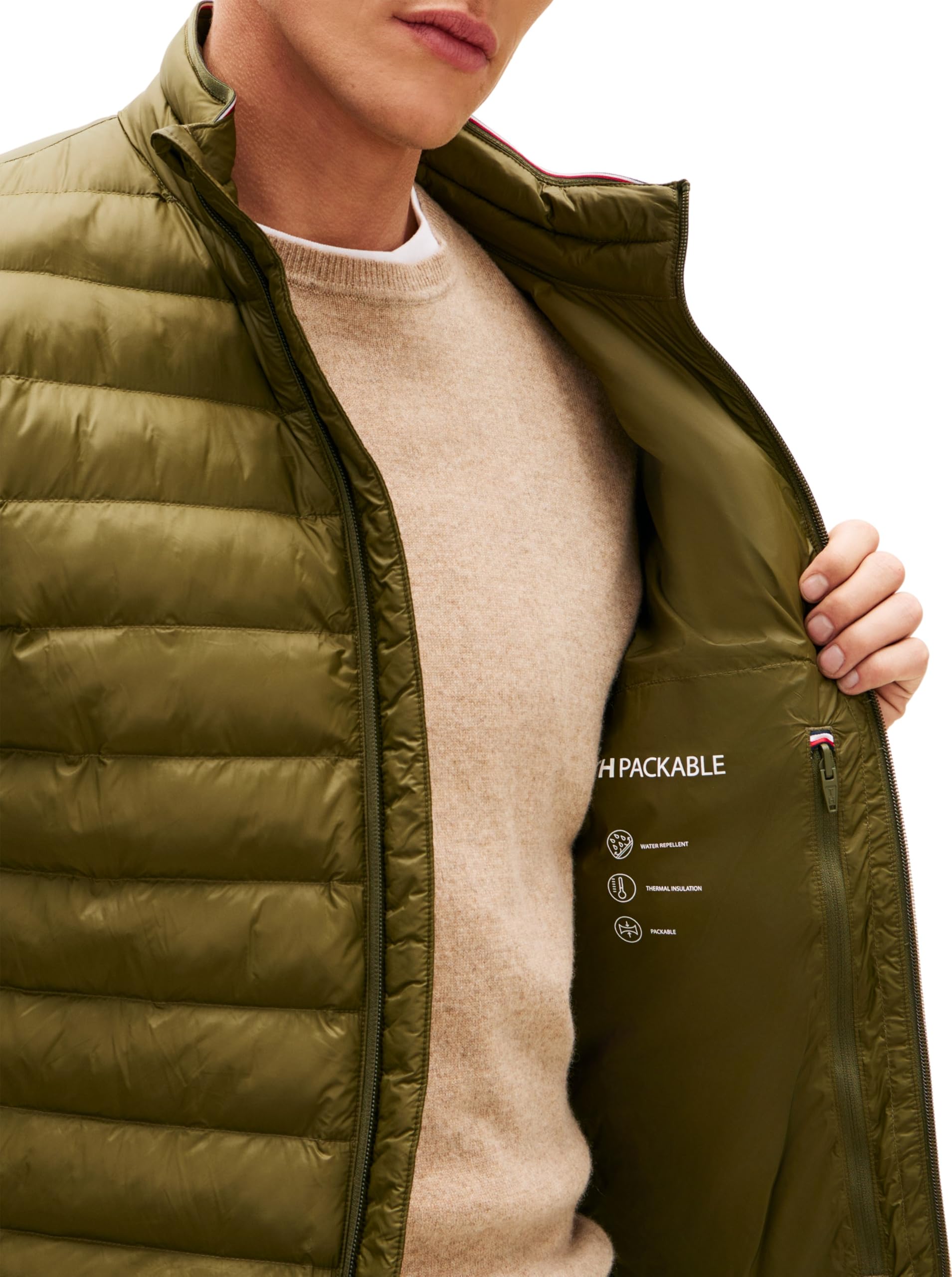 Tommy Hilfiger Packable Recycled Jacket Mw0mw18763 Giacche in tessuto Uomo