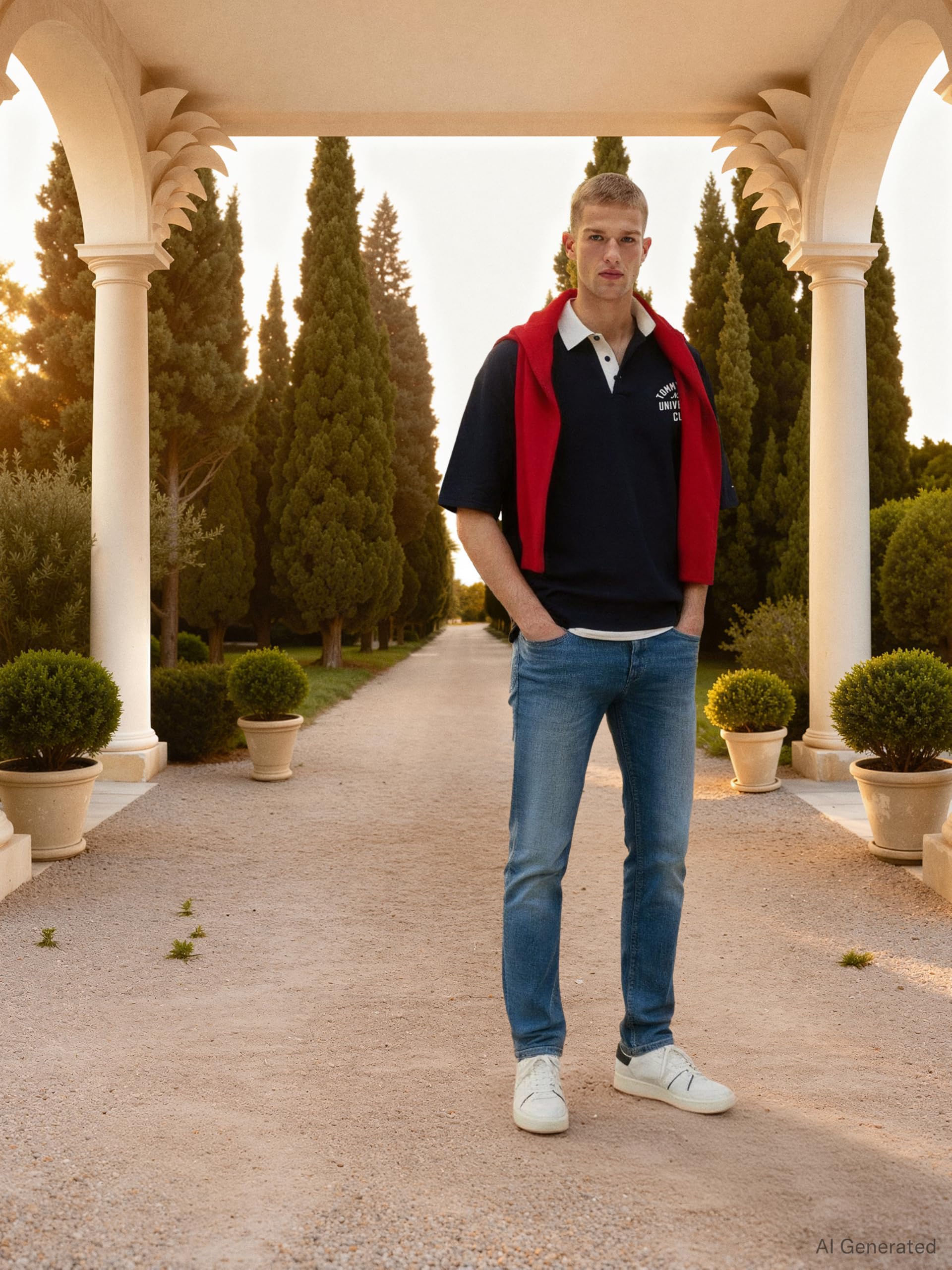 Tommy Jeans Scanton Slim Ai3335 Dm0dm21903 - Pantalones Hombre