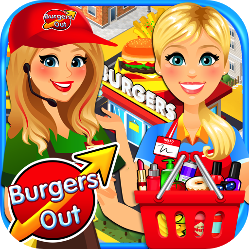 Drive Thru & Drugstore Simulator - Kids Fast Food Games & Shopping Games FREE