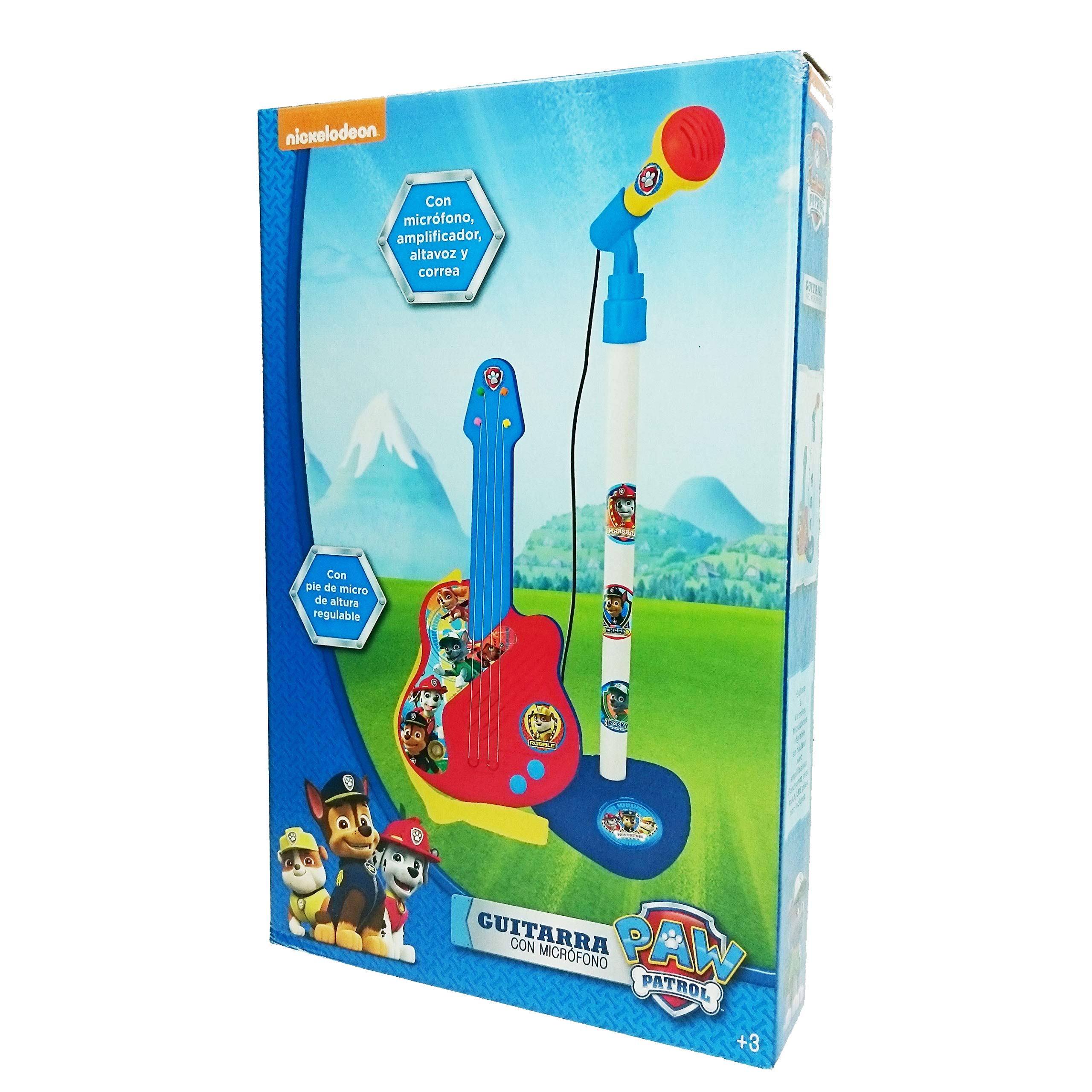Paw Patrol Patrulla Canina Paw Patrol Micro y Guitarra (Claudio Reig 2510)