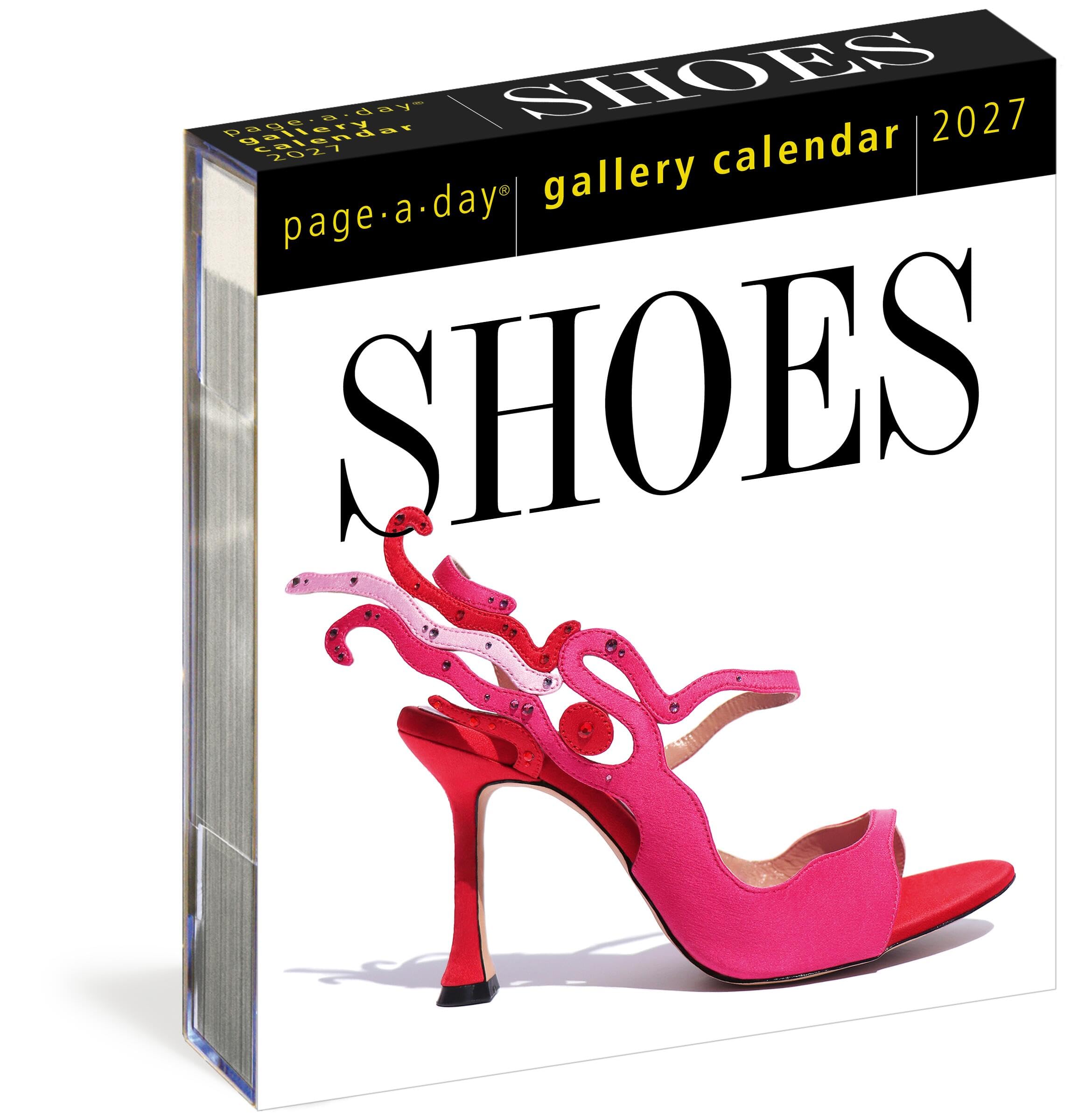 Shoes Page-A-Day® Gallery Calendar 2027: Indulge the Shoe Lover's Obsession Every Day