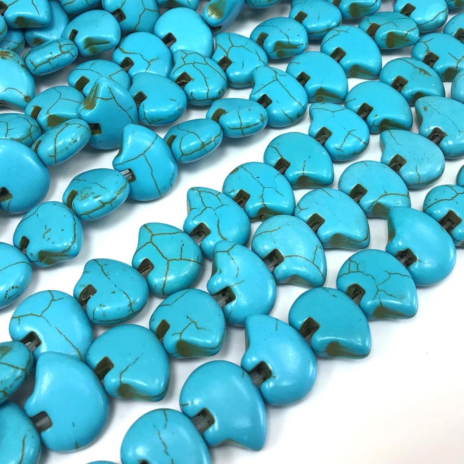 21mm Large Zuni Bear Bead Turquoise Zuni Bead Gemstone