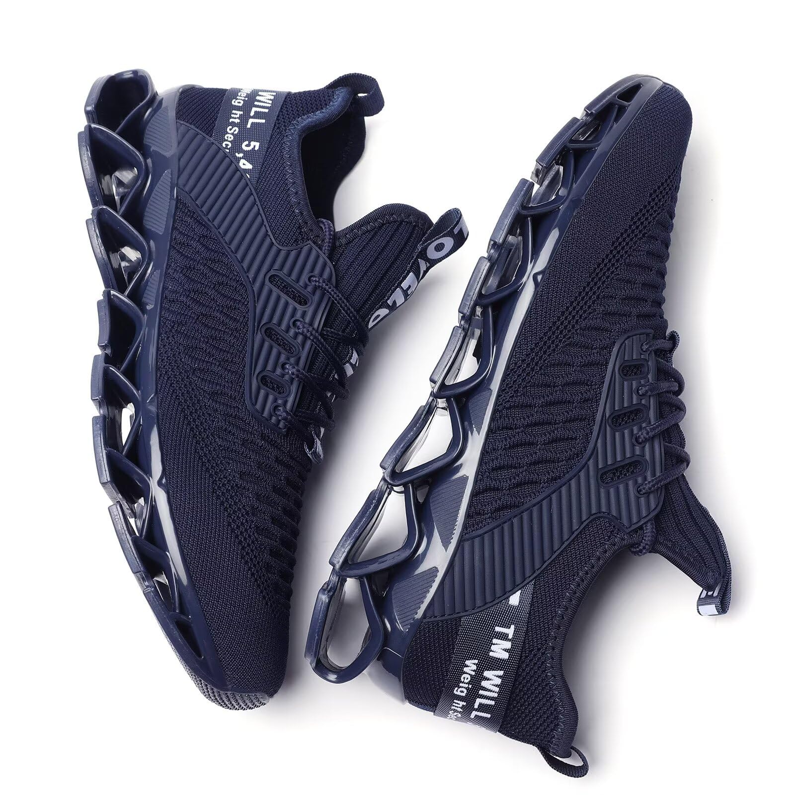 Men's Running Shoes Mesh Athletic Sport Sneakers Gym Fashion Trainers Tennis Casual Walking Zapatos