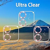 Vista 161 de 3 Pack Tempered Glass Camera Lens Protector for iPhone 12 6.1", Ultra HD, 9H Hardness, Anti-Scratch, Case Friendly, Easy to Install