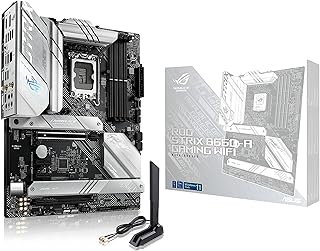 ASUS ROG Strix B660-A Gaming WiFi – Placa Base Intel B660 LGA 1700 ATX (PCIe 5.0, VRM de 12+1 Fases, DDR5, Wi-Fi 6, 2.5 GB Ethernet, 3X M.2 PCIe 4.0, USB 3.2 Gen. 2×2 de Tipo C, SATA, Aura Sync RGB)
