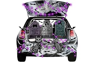 Eerie SUV Cemetery Kit: Haunt Your Trunk or Treat