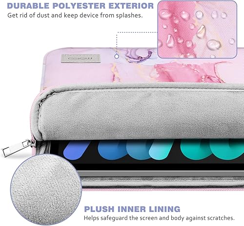 Miniatura 3 de MoKo Funda de transporte para tablet de 11 pulgadas para iPad Air 5 de 10.9 pulgadas 2022, iPad Pro 11 2021-2018, iPad 987 generación 10.2, iPad Air