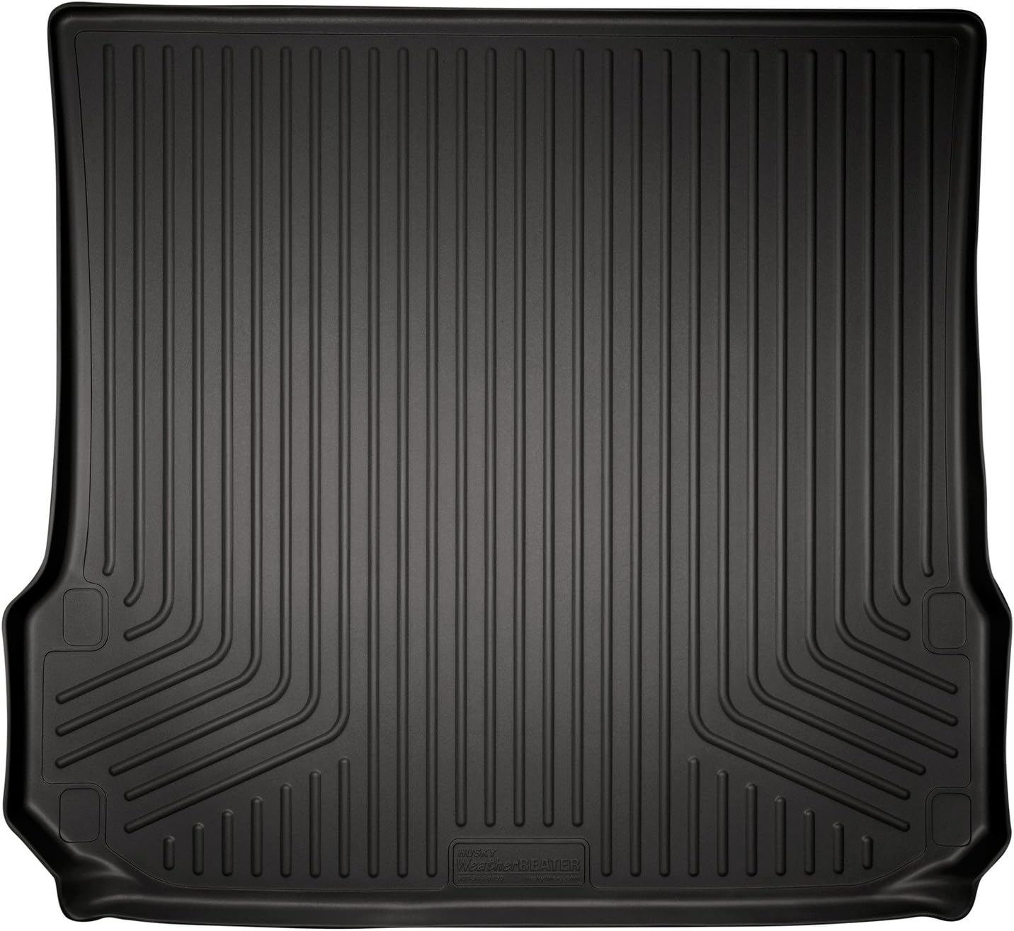 Husky Liners Weatherbeater Cargo Liner | Fits 2014-2020 Infiniti QX60; 2013 Infiniti JX35 (to Back of 2nd Row Over Folded Flat 3rd Row) | Cargo, 1-pc. Black - 26651