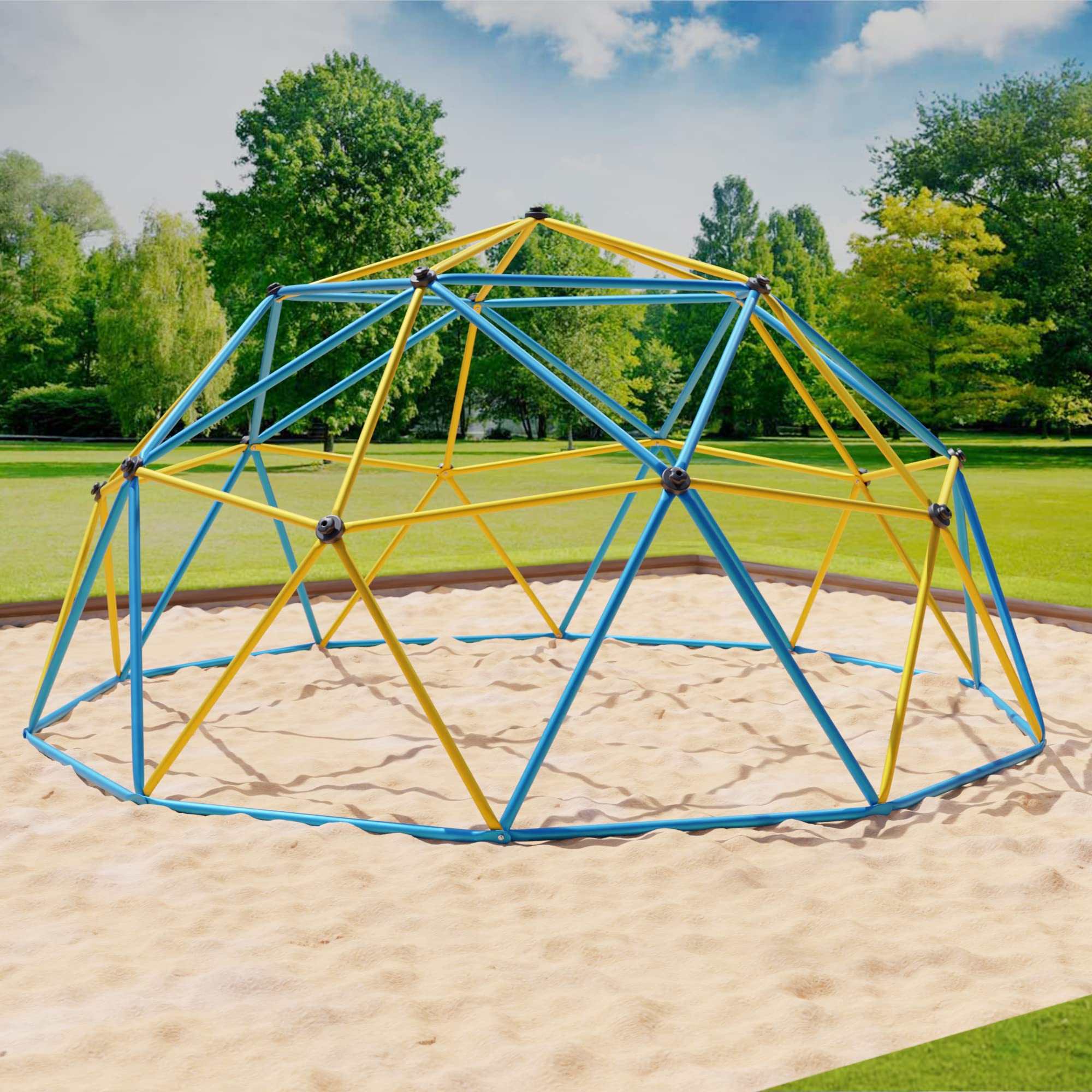geodome klettergerüst mit zelt VESKA DomeClimber Kinder Metall Kletterkuppel (12FT Größe::13b fastest ebike Australia Spielmatte oder Dachabdeckung Crush Gear Turbo Vol.14