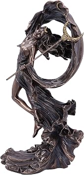 Nemesis Now Bronze Nyx Greek Goddess of the Night Starry Sky Figurine,27.5cm