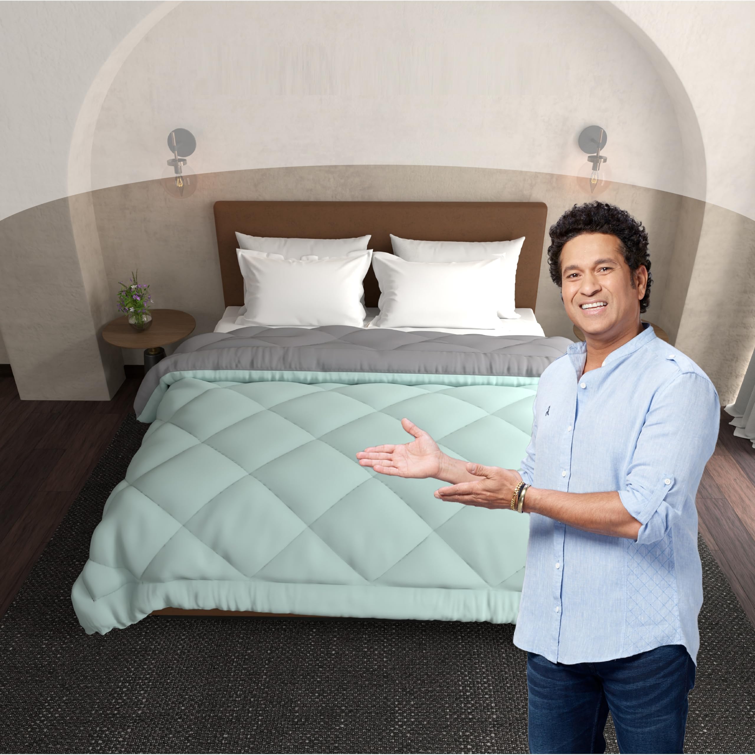 Livpure Smart Reversible Quilt Blanket - Cozy Comfort -15 Livpure Smart Reversible Quilt Blanket - Cozy Comfort -15