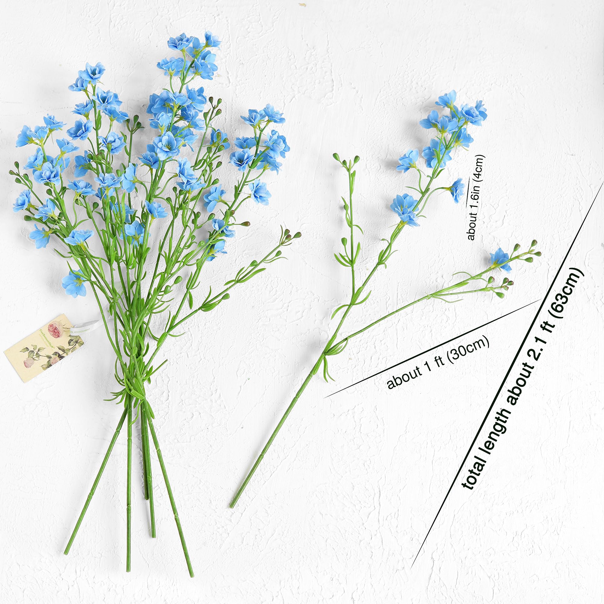 Amazon.com: FiveSeasonStuff Real Touch Delphinium Artificial