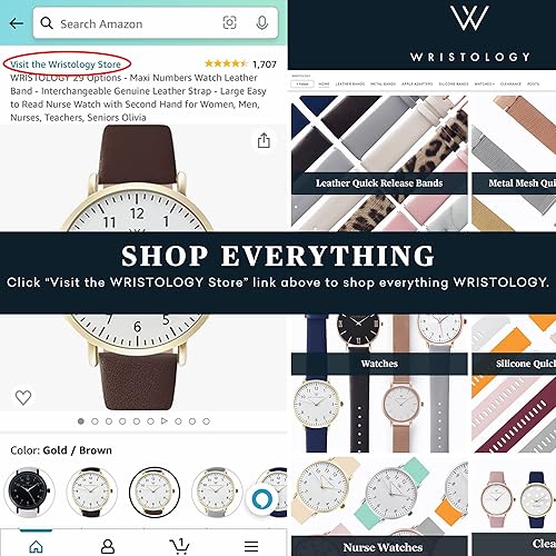 Miniatura 7 de Wristology Reloj vintage para mujer, estilo art deco, con caja rectangular, intercambiable, ajustable, esfera analógica fácil de leer