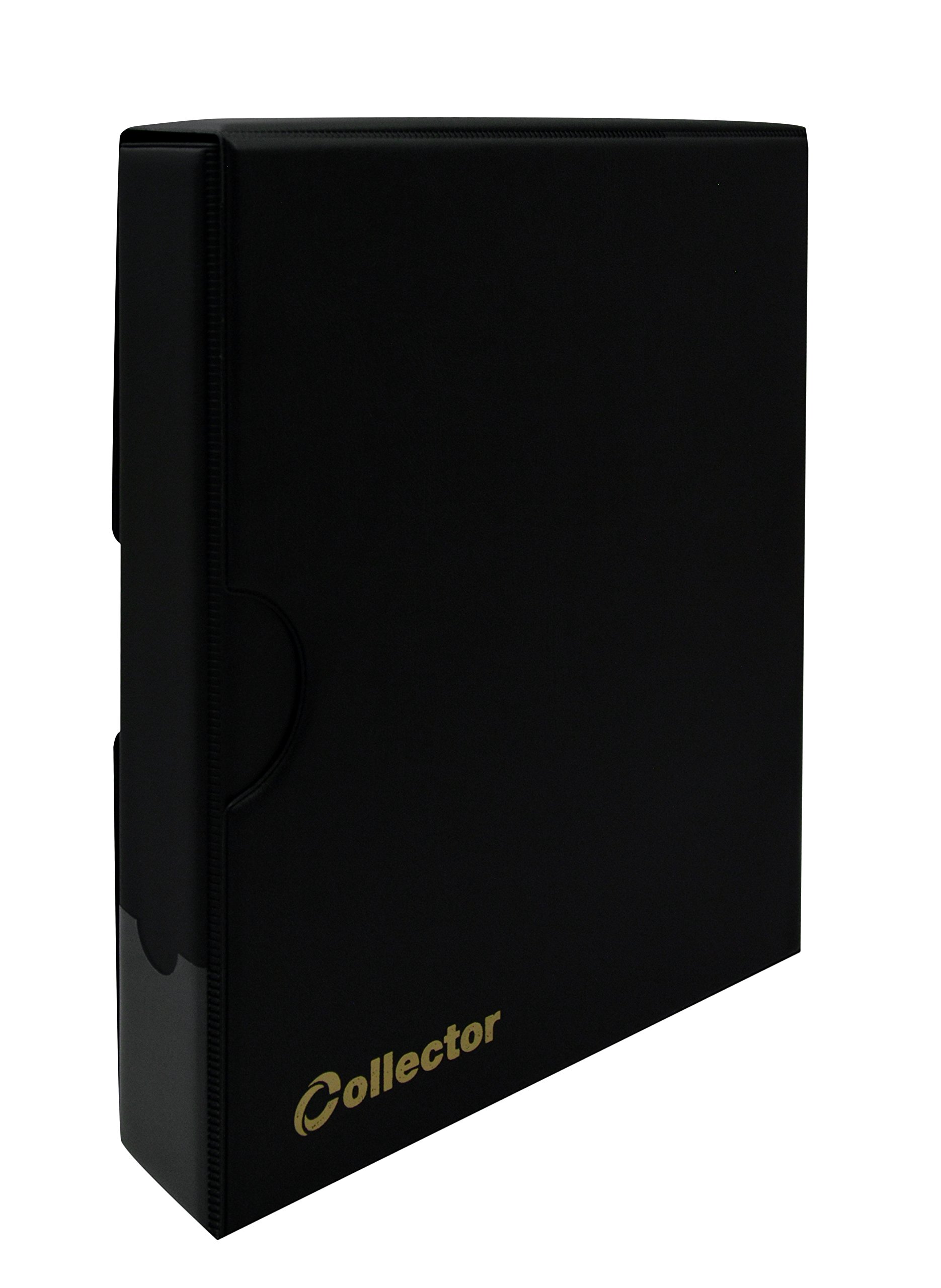 COLLECTOR - Álbum con Estuche para Billetes, 10 páginas y 10 separadores, Gran Capacidad (Negro)