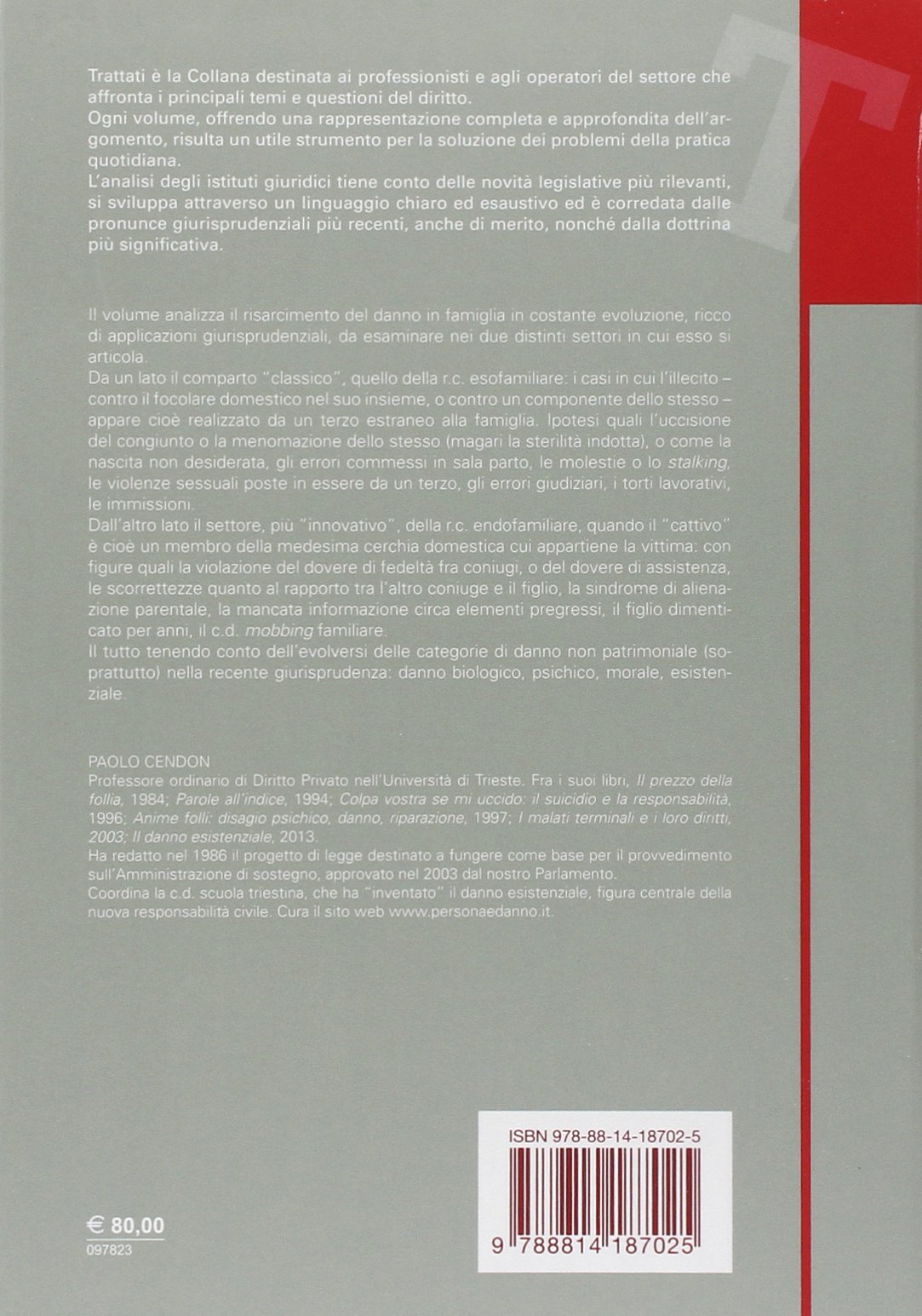 Famiglia E Responsabilità Civile