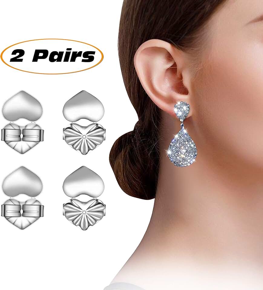 Earring support for heavy earrings Clearance