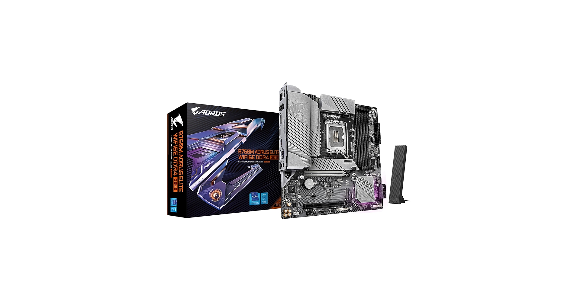 Amazon | GIGABYTE B760M AORUS ELITE WIFI6E DDR4 GEN5 Intel B760