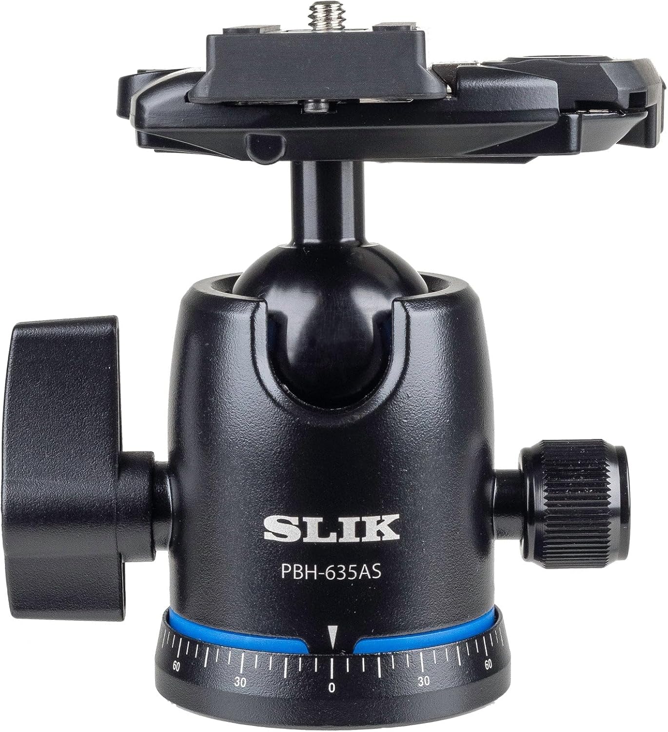 SLIK Pbh-635As Ball Head with Arca Compatible QR, Black (618-821)