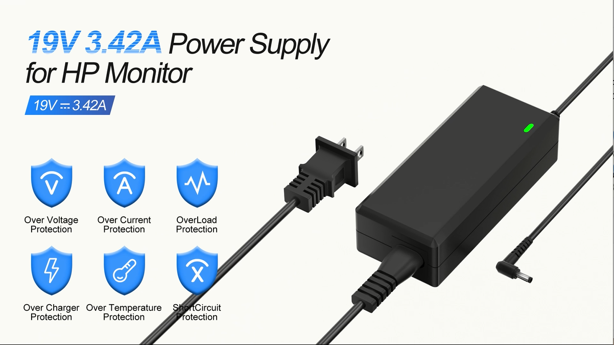 【動作OK】HP 27インチモニター HSD-0135-K 電源コード付属 Amazon.com: for HP Monitor Power Cord 27