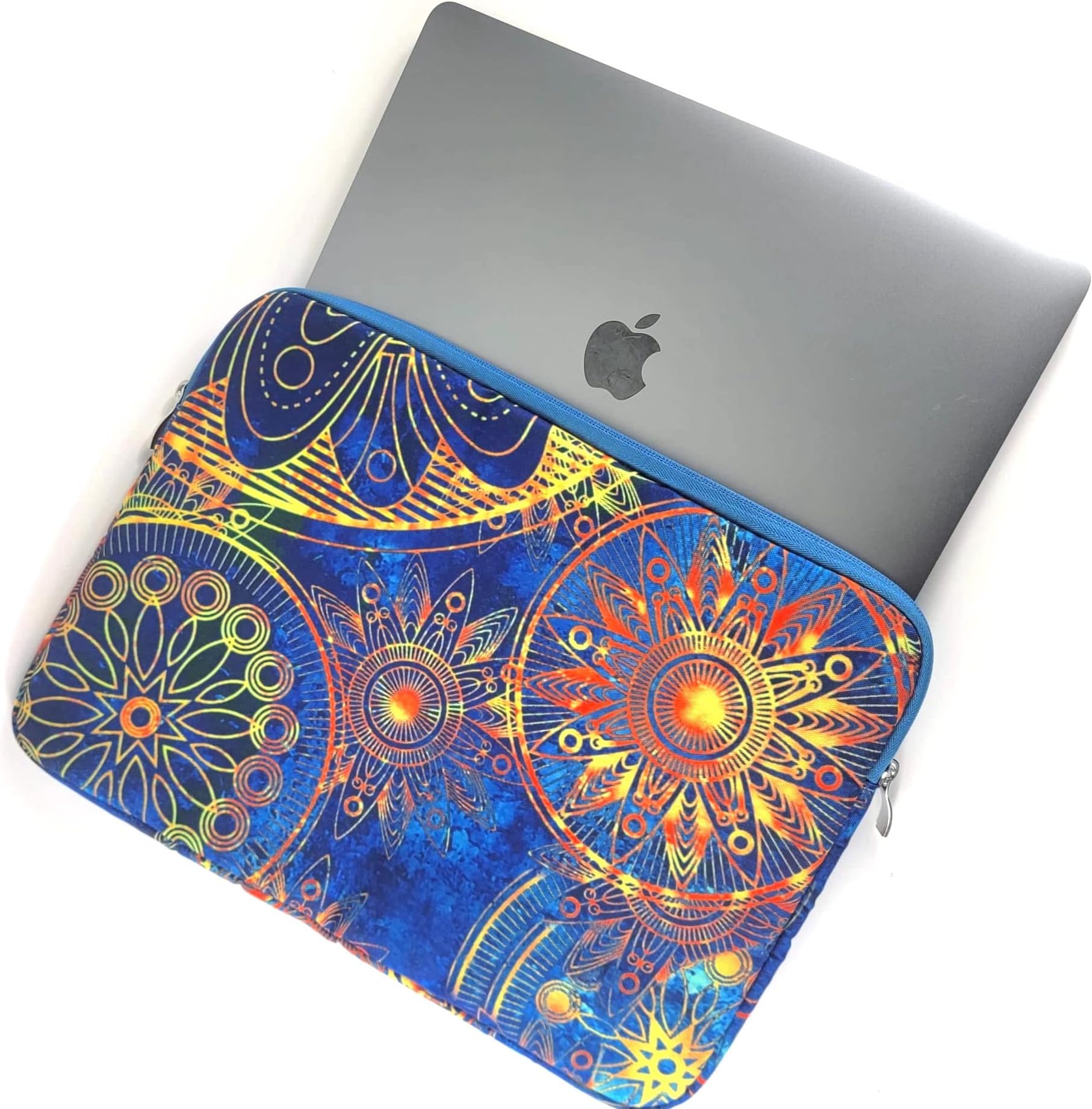 Laptop Water Proof Protective Sleeve 14" (Blue Pattern)