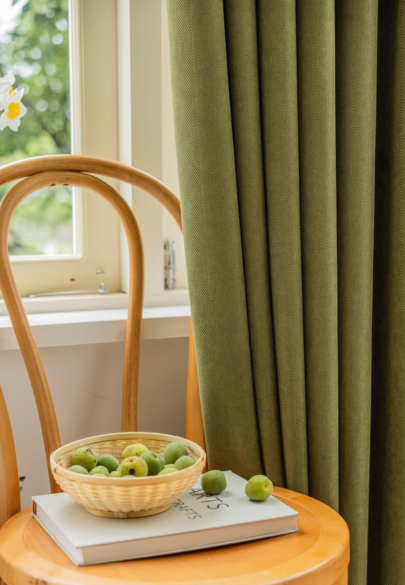 Homxi Vorhänge 2er Set Blickdicht - Bäume Design Für Schlafzimmer