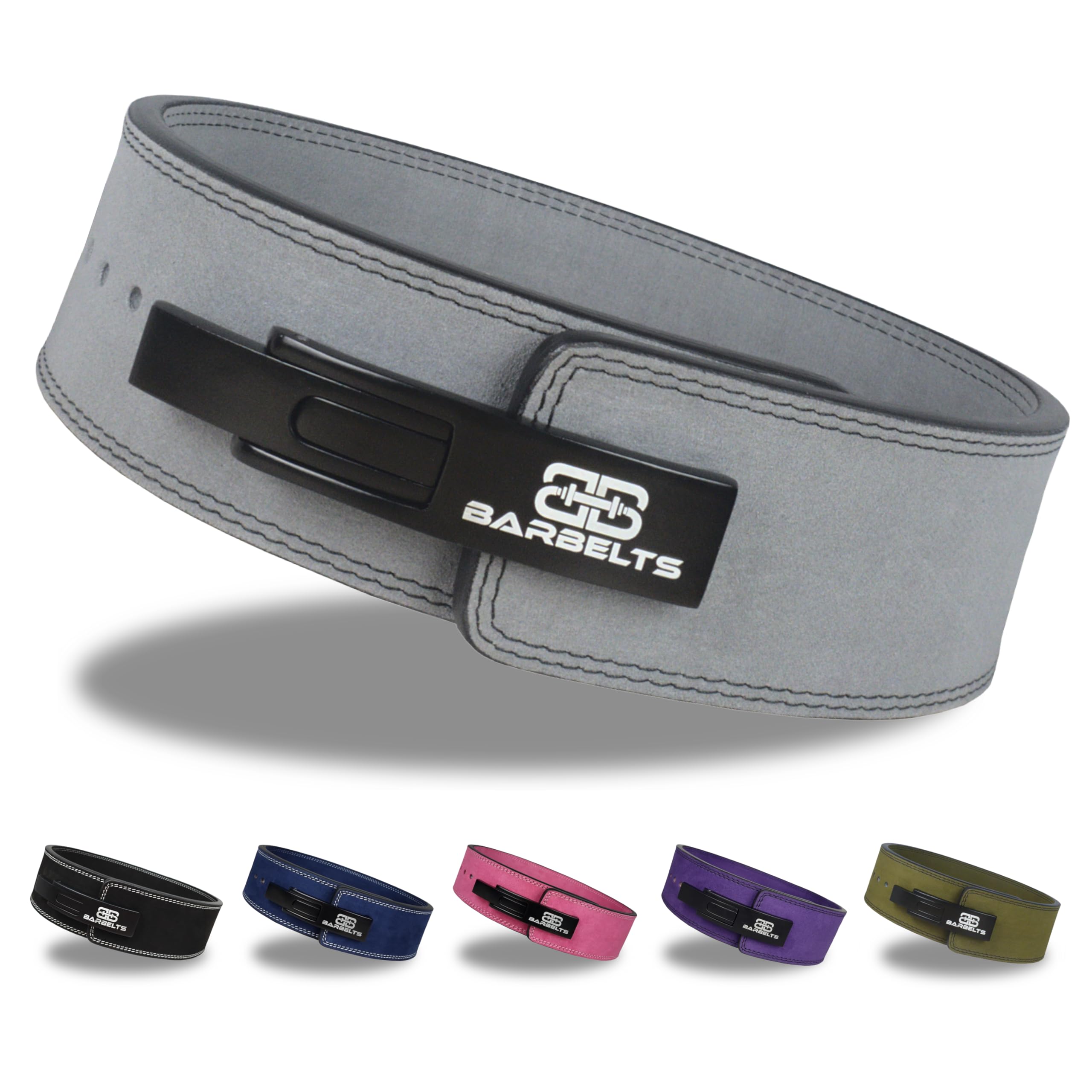 Lever Belt 10mm Powerlift Ceinture 100% Cuir Weightlifting Belt Ceinture Musculation