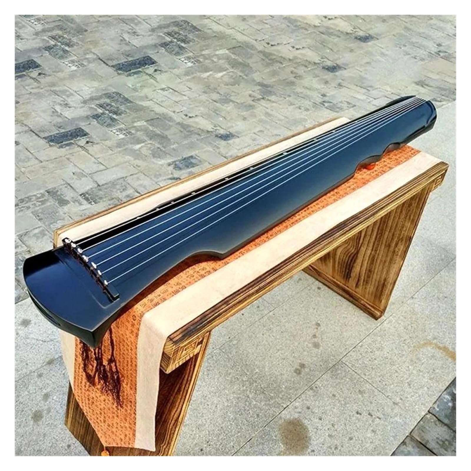 Profesjonalny Instrument Strunowy Guqin Siedmiostrunowy instrument Guqin wykonany ręcznie dla początkujących z akcesoriami