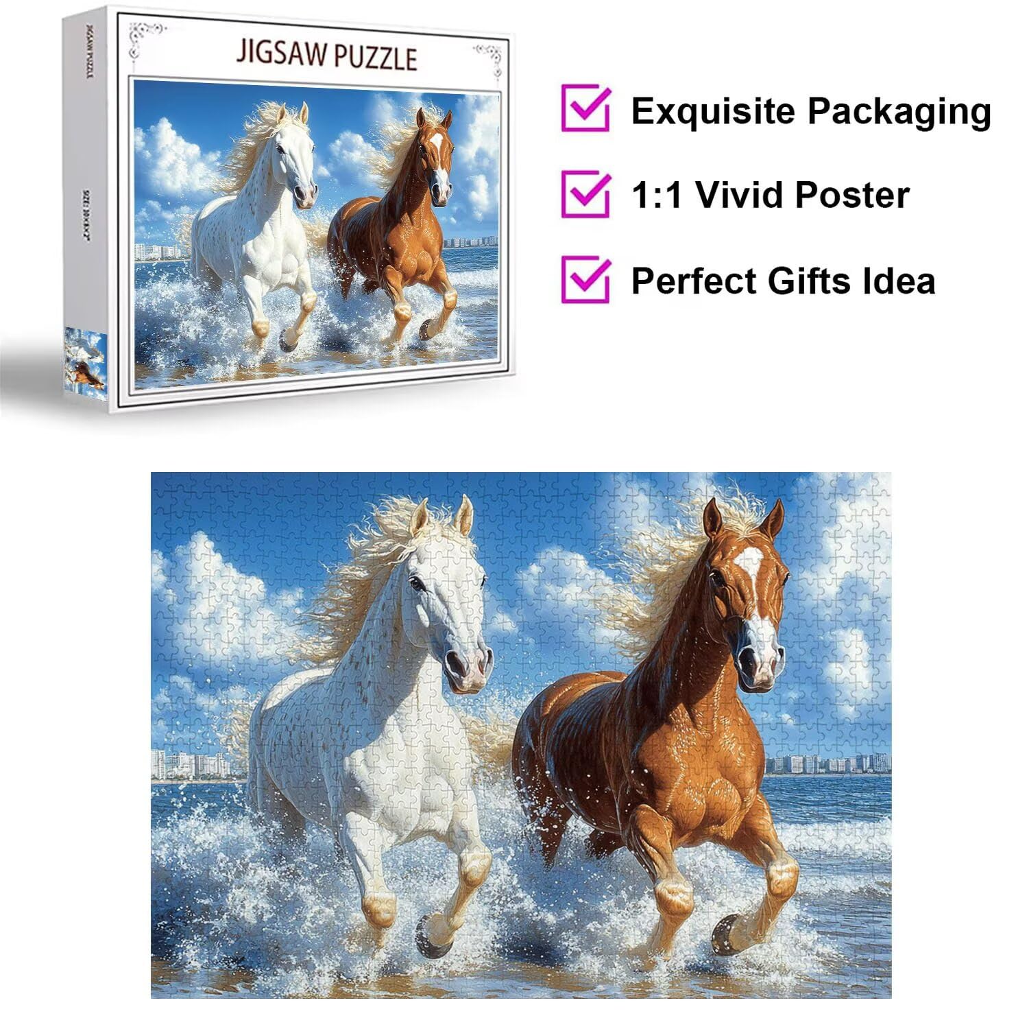 Puzzle 6000 Pezzi animale Puzzle Classici per Gioco Familiare, n-473