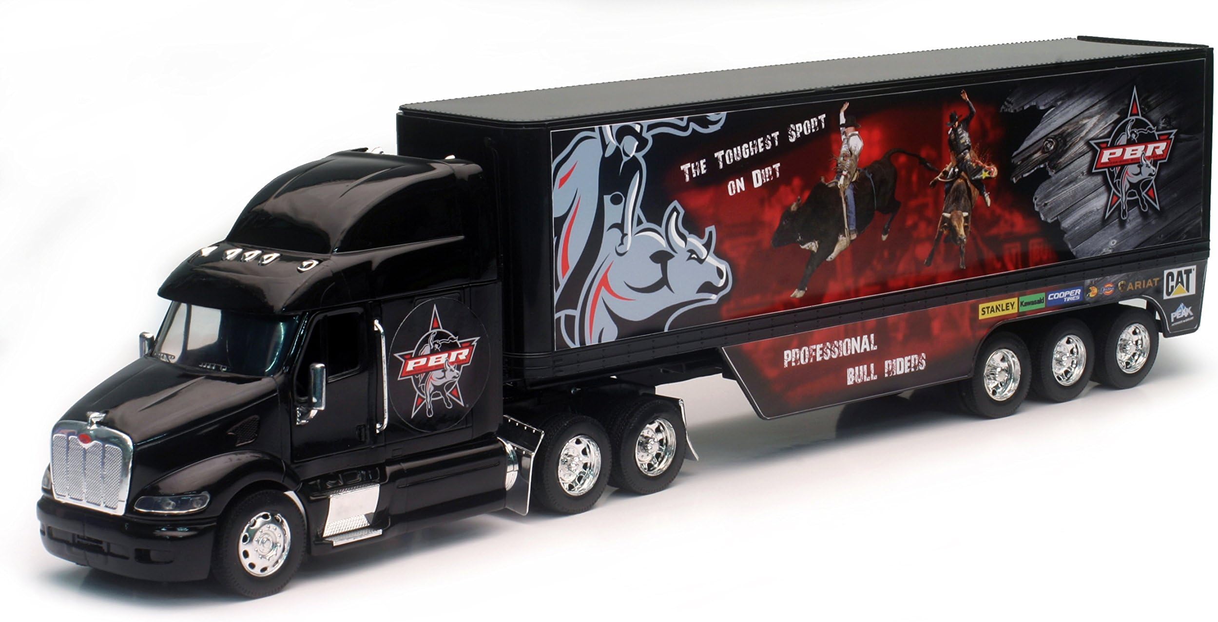 NewRay 1:32 Peterbilt Hauler - Professional Bull Riders