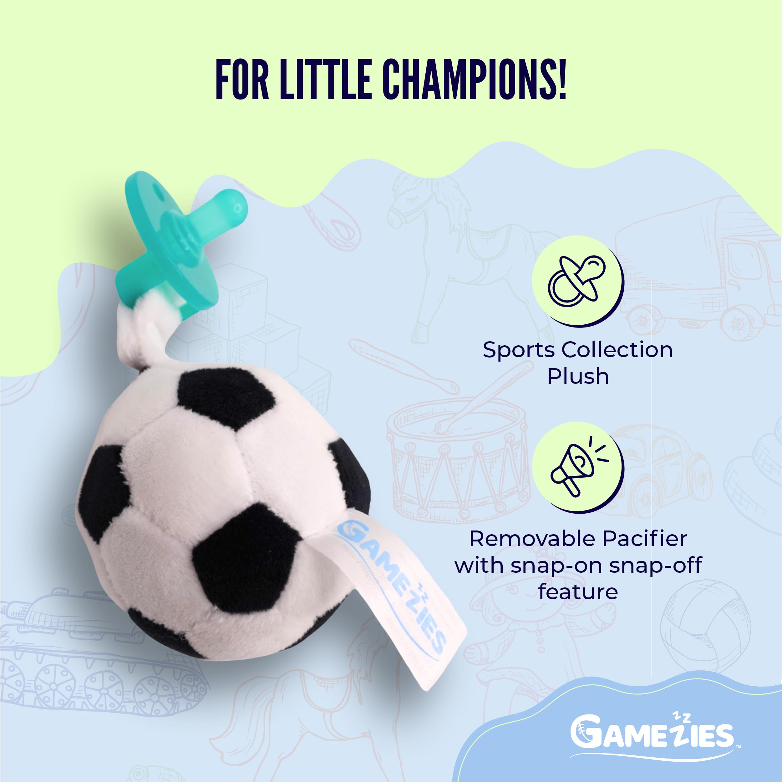 BabyFanatic Pacifier 2-Pack - NHL Minnesota Wild - Officially Licensed League Gear