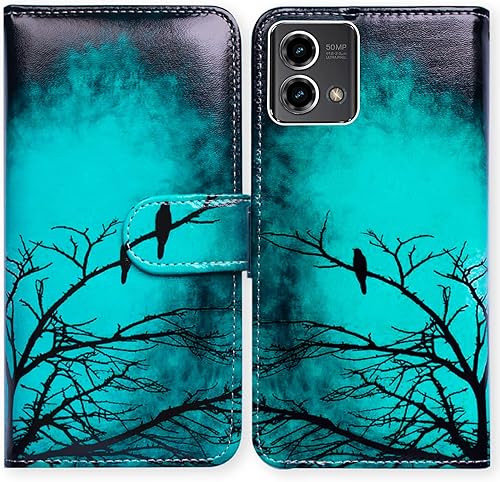 Funda para Moto G Stylus 5G 2023, funda de piel con tapa y ranura para tarjetas y soporte para Motorola Moto G Stylus 5G 2023