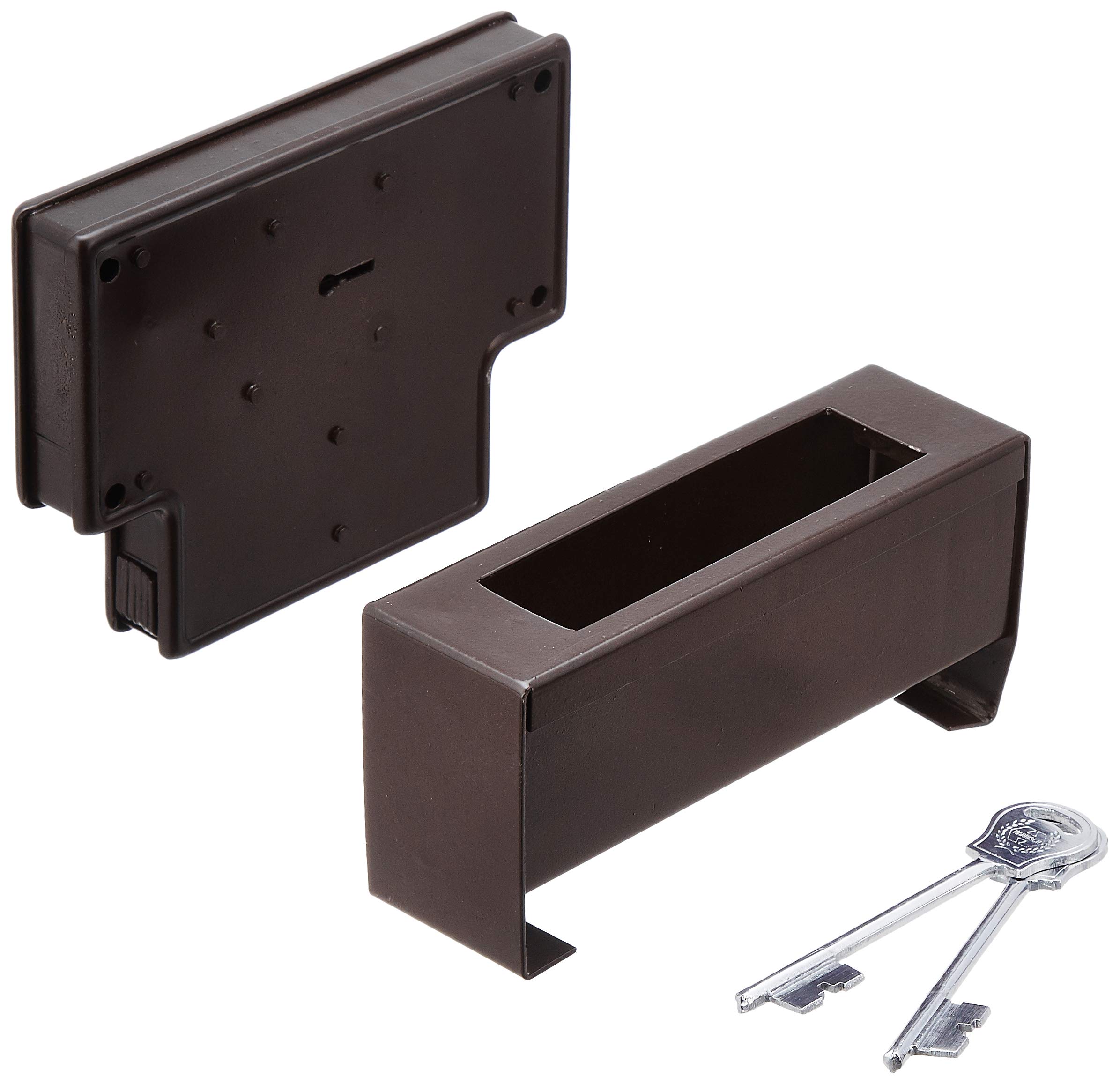 Harrison H-0374 Iron Four Lever Center Shutter Lock Set (Silver) (B07HXGZP1L) Amazon Price History, Amazon Price Tracker