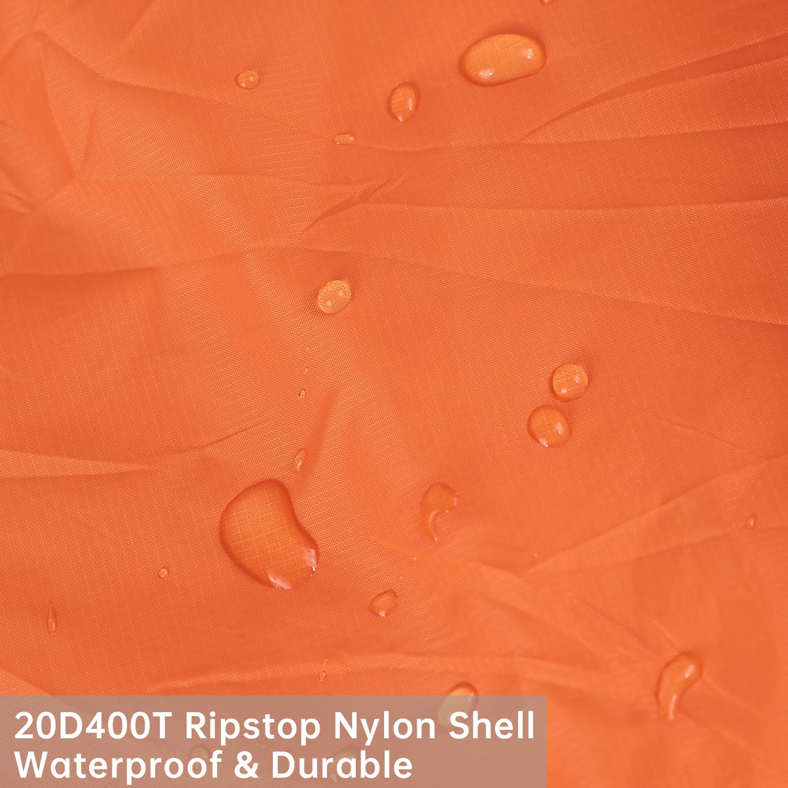 FJALLNOK Ultralight Warm Weather Sleeping Bag, Portable,Waterproof, Compact Lightweight, Comfort with Compression Sack - Image 3