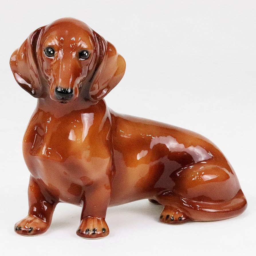 イタリア製　ミニチュアダックスフント（陶器） イタリア製ミニチュアダックスフント（陶器）