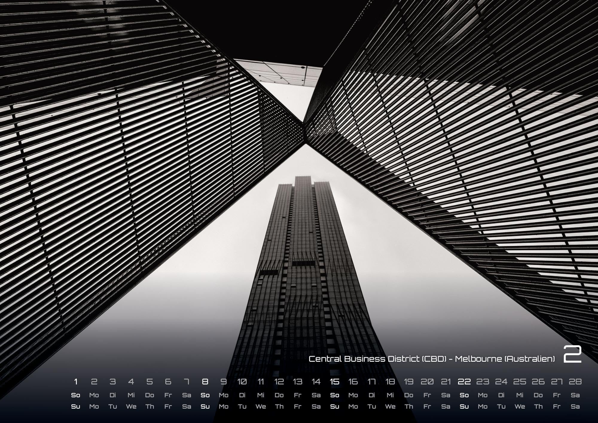 Architektur - faszinierende Baukunst - 2026 - Kalender DIN A2: Der Wandkalender mit wundervoller Architektur für jeden Monat für das Jahr 2026 im extragroßen Format DIN A2 (ca. 60 x 42 cm)!