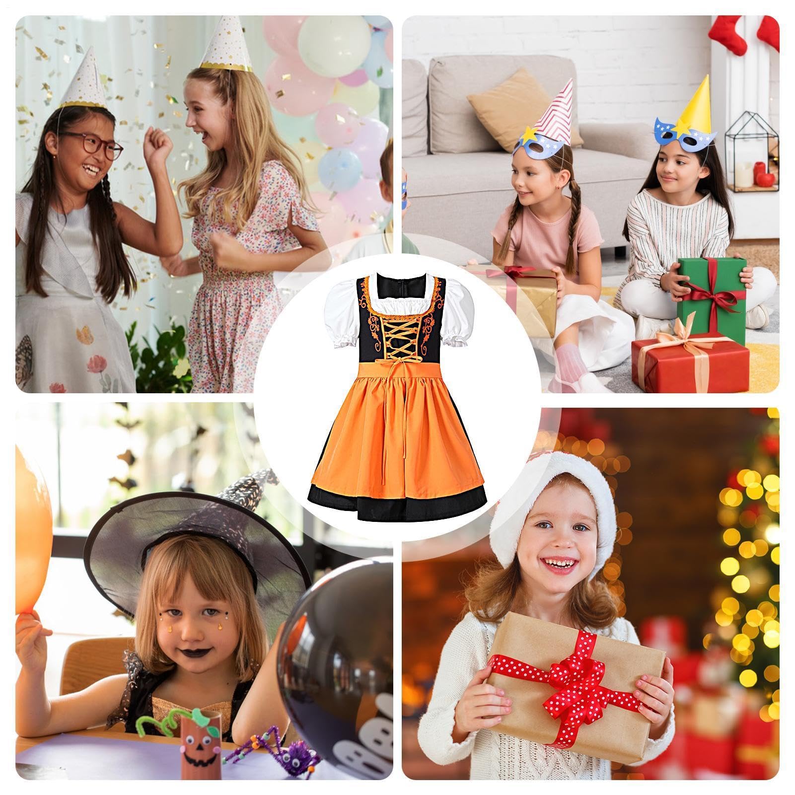 Oktoberfest sukienka vintage pokojówka cosplay Halloween fartuch stroje | Oktoberfest kostium fartuch do klubu, na wakacje, imprezę, na co dzień, na podróż, scenę, występ, odgrywanie ról