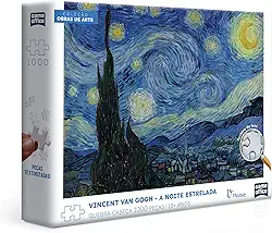Toyster - Quebra-cabeça: Vincent Van Gogh - A Noite Estrelada - 1000 peças - Game Office
