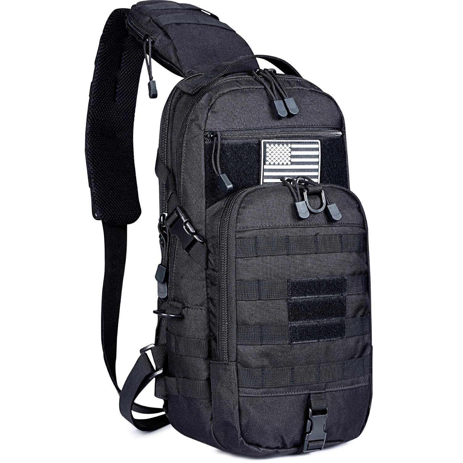 molle tactical sling bag backpack